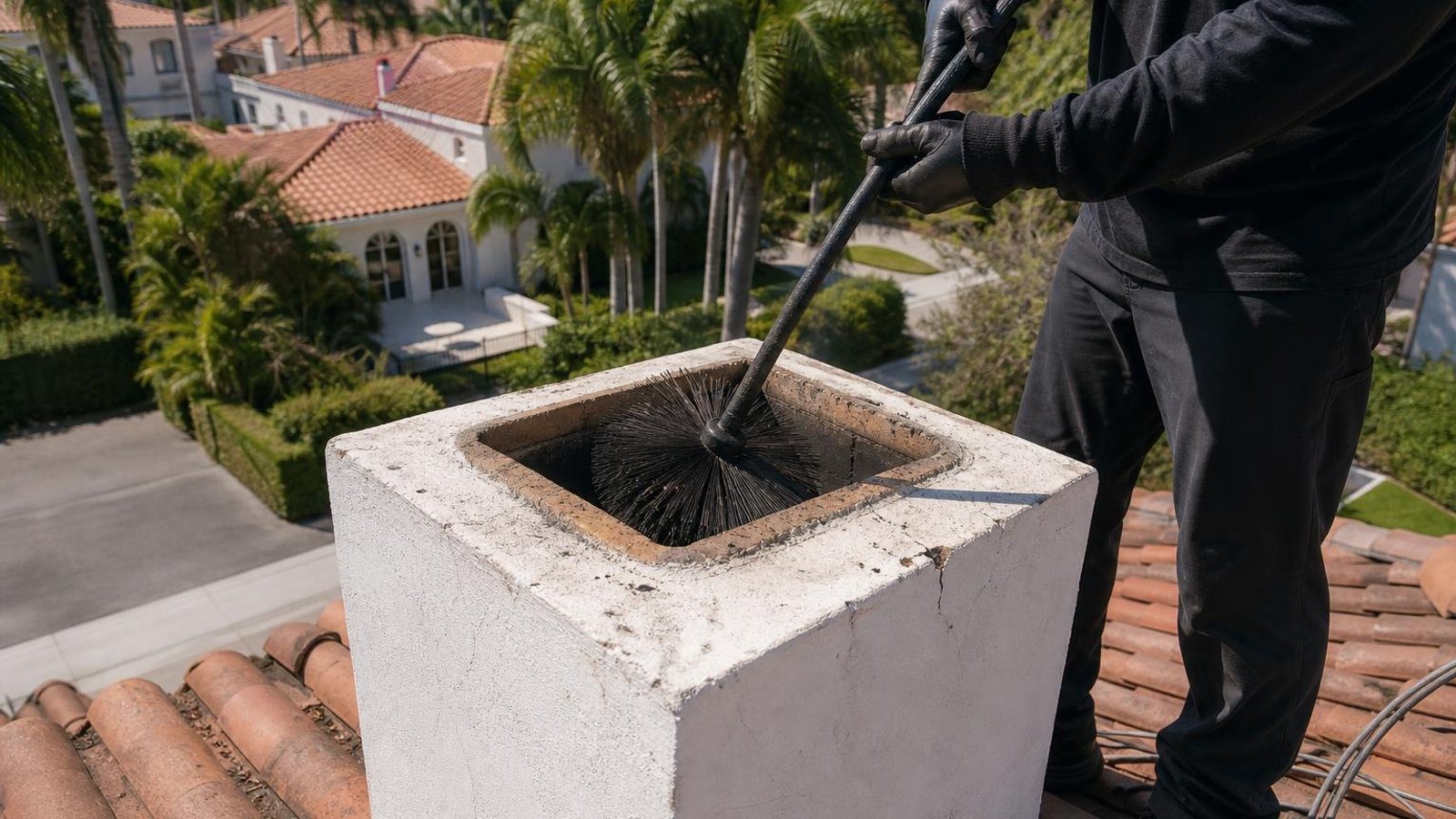 Local chimney sweep & inspection for Coral Gables homes